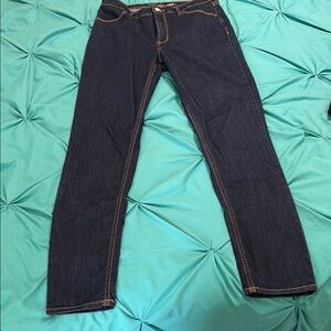 Old Navy Women's Skinny Jeans - Dark Blue